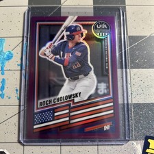 2026 Panini Stars & Stripes - Roch Cholowsky #81 - Purple Prizm /199