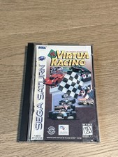 VR Virtua Racing Sega Saturn Disc, Case And Manual Tested And Working Read