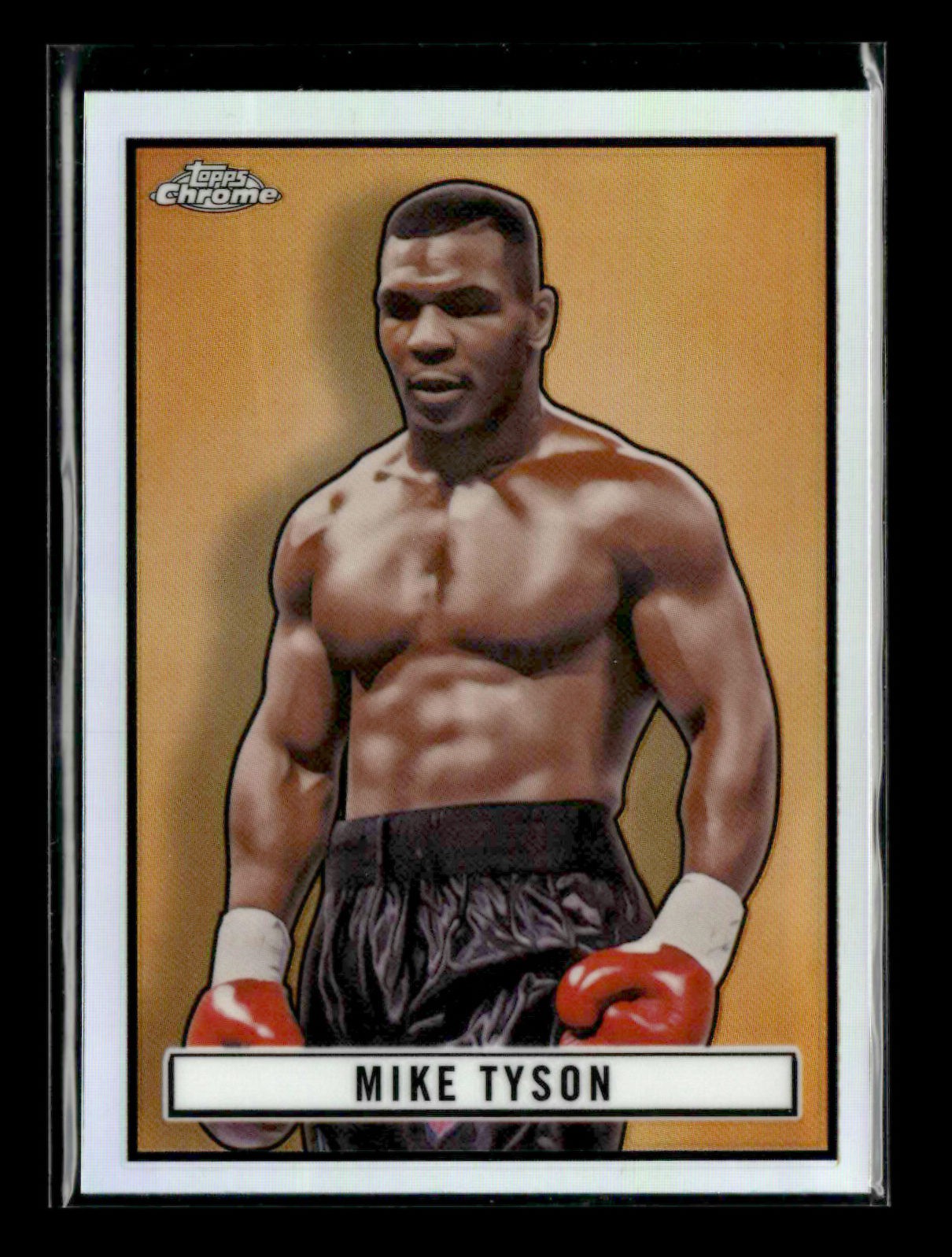Mike Tyson 2024 Topps Chrome Boxing 1951 Topps Ringside Refractor
