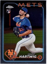 2024 Topps New York Mets #NYM-10 Grant Hartwig