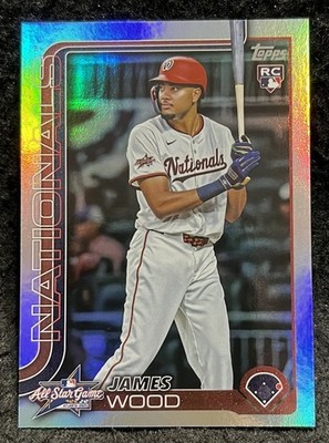 2025 Topps Update  - James Wood - RC - 2025 All-Star Game Rainbow  #ASG-29