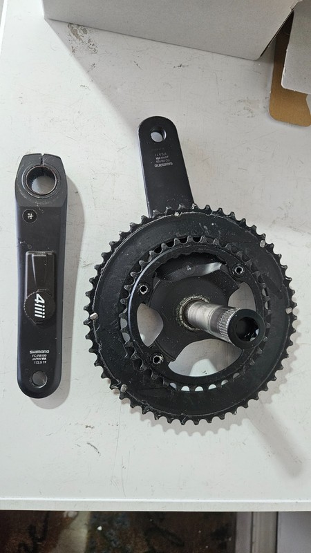 Shimano Ultegra 12 speed 50 /34 Crankset, 172.5 mm. FC-R8100, Used