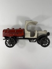 Cast Iron Toy Oil Truck Duggan Petroleum 5420 So. Santa Fe X-6B