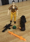 Vintage 1990 1991 GI Joe ARAH Grunt Action Figure w/ Gun, Helmet Missle G.I. Joe
