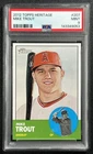 MIKE TROUT PSA 9 2012 TOPPS HERITAGE #207 ANGELS 9053