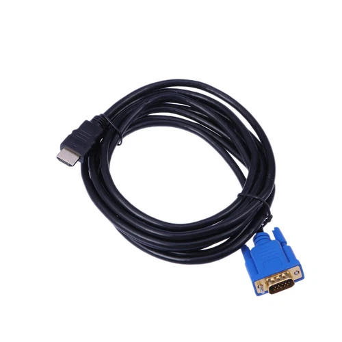 to Vga Cable 转VGA线 Monitor Cord Computer Cables Gold Male