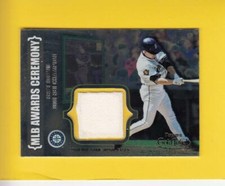 2002 Topps Gold Label MLB Awards Ceremony Relics Titanium Bret Boone Jersey MEM