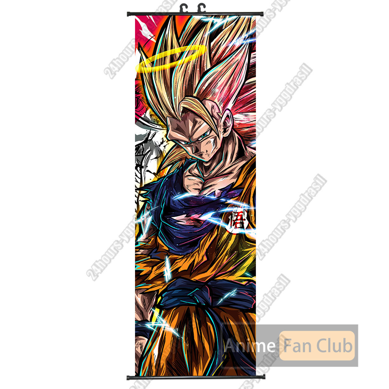 Póster de anime Goku póster de pared de anime 30x90 cm-5