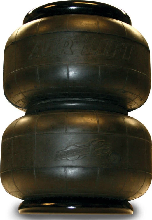 Air Lift D2500 Dominator 2 Bags Single Port 1/2"npt Air Springs Suspension Pair - Image 2 of 4