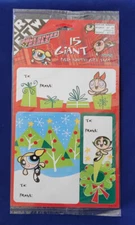 Vintage 2000 Powerpuff Girls 15 Giant Adhesive Gift Cartoon Network New Sealed