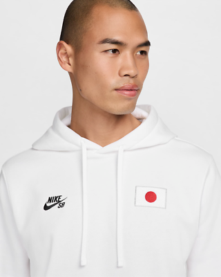 本日11/4のみ SIAMSOPHIAスエット上下セットMサイズ Nike SB Olympics 2024 Japan Fleece Pullover Hoodie White/Black