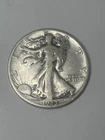 1923 S Walking Liberty Half VG