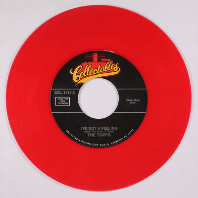 TOPPS: i've got a feeling / won't you come home baby COLLECTABLES 7'' Single