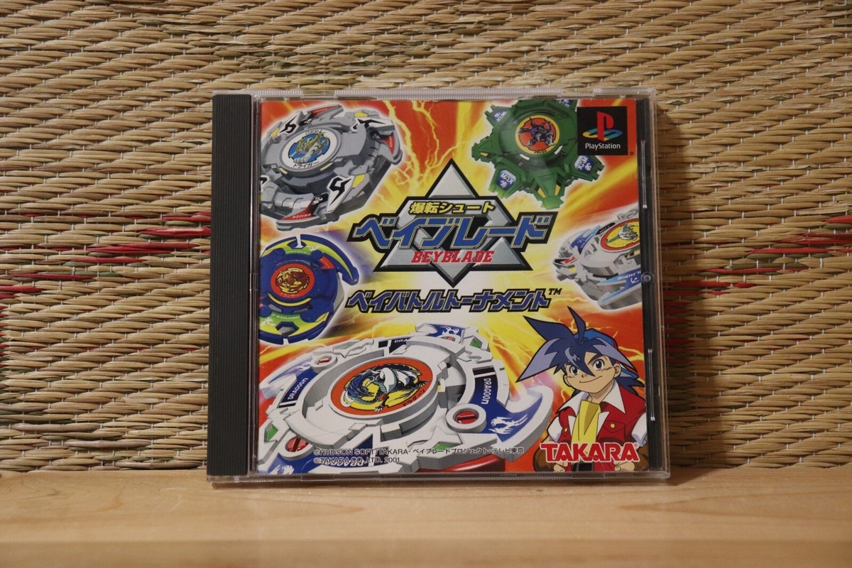 Jeu Beyblade Version Japonaise Pour PlayStation 1 (PS1) - Bon état, Complet