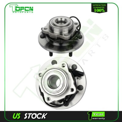 2 Rear Wheel Bearing Hub Assembly For Nissan Armada 2012 2013 2014-15 SV SL 5.6L