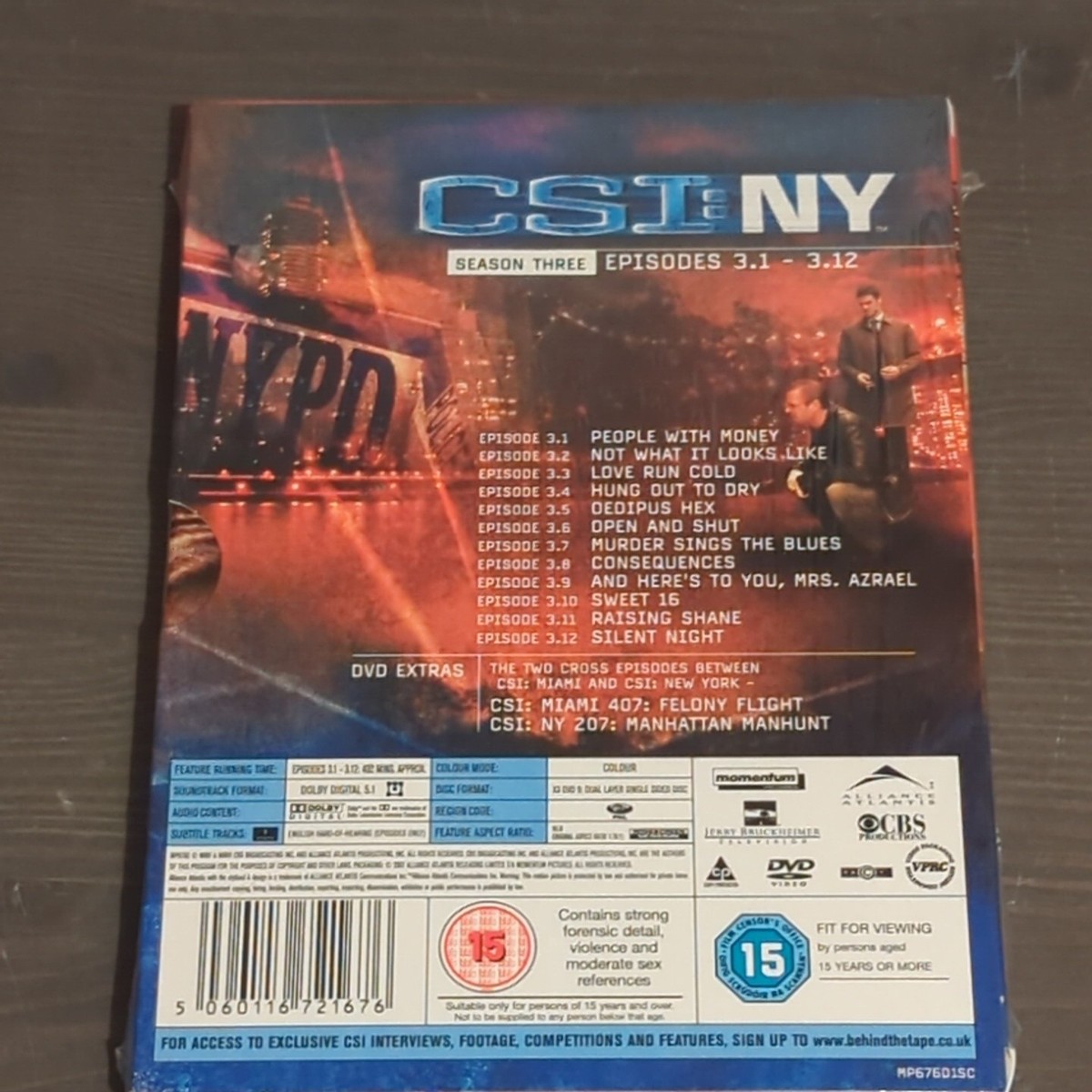 CSI:NY シーズン4 コンプリートBOX-2：新品未開封DVD CSI:NY シーズン4 コンプリートBOX-2：新品未開封DVD Csi Ny for sale |