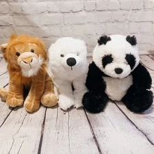Kohls Cares Nancy Tillman Plush Toys (from The Books) Lot Lion Panda Polar Bear