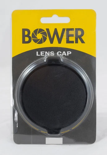 Original Bower lens cap, lens cap, front, 25, 27, 67, 72, 82, 86 mm