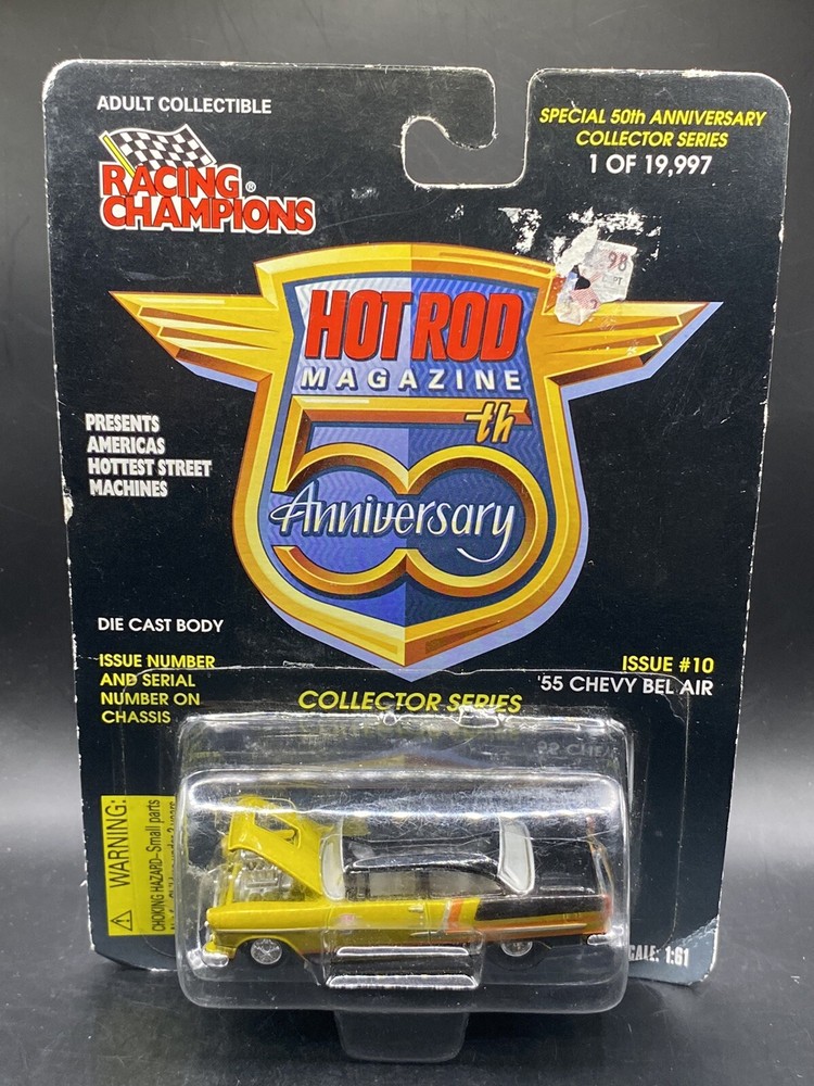 Racing Champions Chevrolet Bel Air Hot Rod  Real Riders Collectible Toy Car VTG