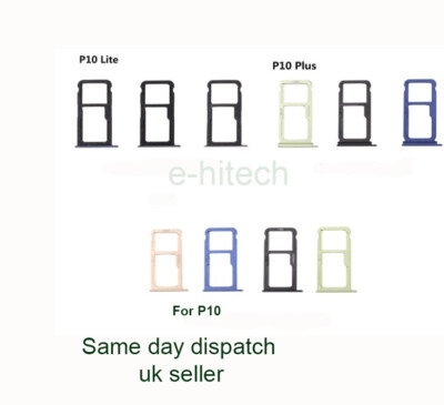 Sim Karte Micro SD Speicherkarten Halter Fach für Huawei P10 Lite/P10/P10 Plus