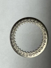 Accutron Silver/Black Date Indicator Wheel  2181 576-0 Date Window Dial A7