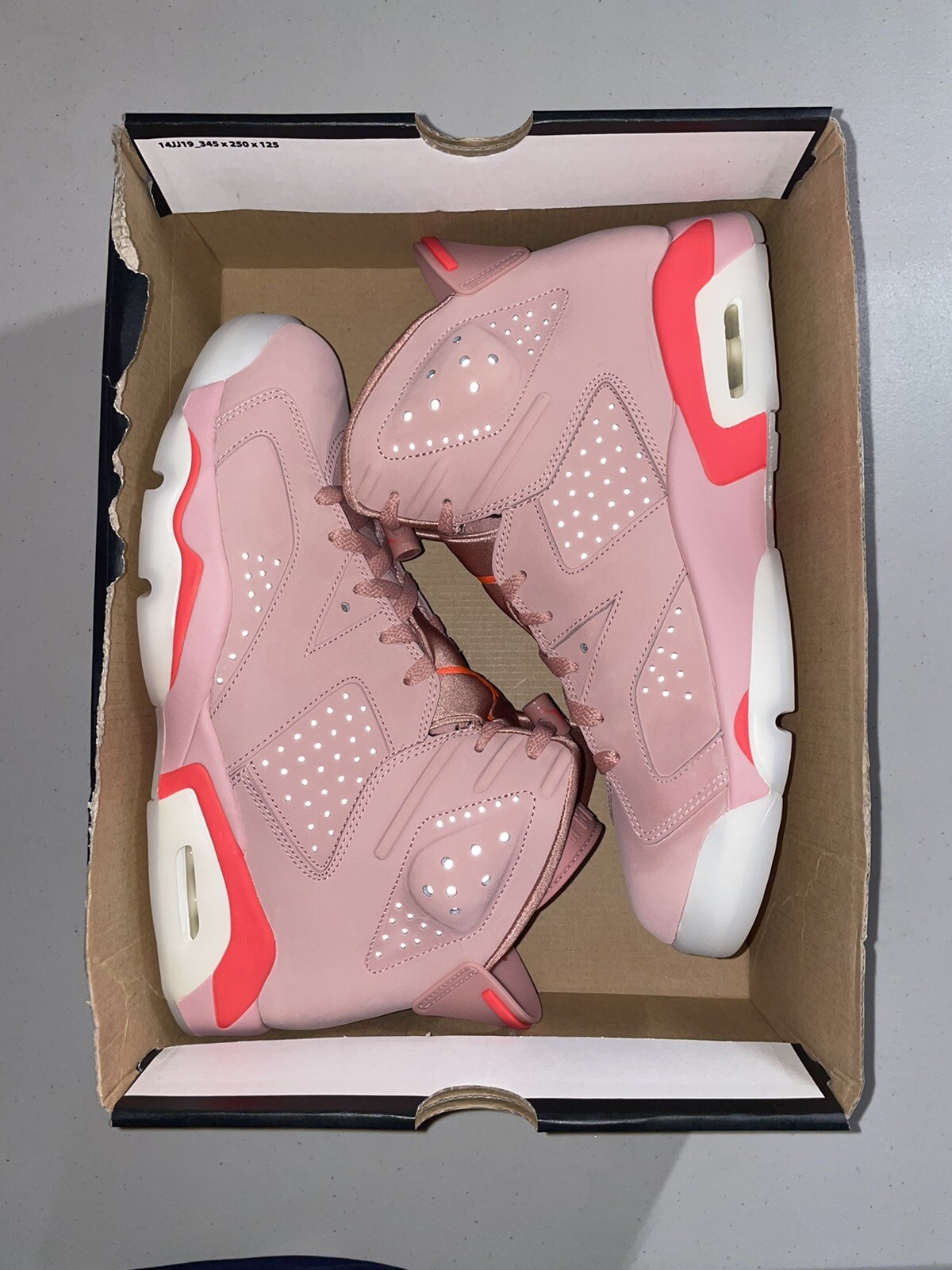 air jordan retro 6 millennial pink