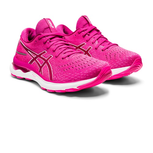 Asics Mujer Gel-Nimbus 24 Correr Zapatillas Rosa Deporte