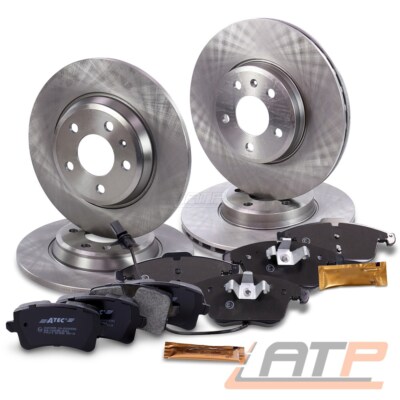 BREMSSCHEIBEN + BREMSBELÄGE BREMSKLÖTZE VORNE + HINTEN FÜR AUDI A4 8K A5 8T