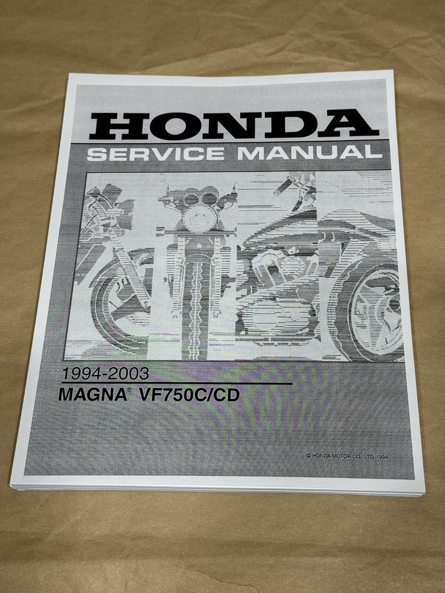 Factory Repair Service Shop Manual 1994-2003 Honda Magna 750