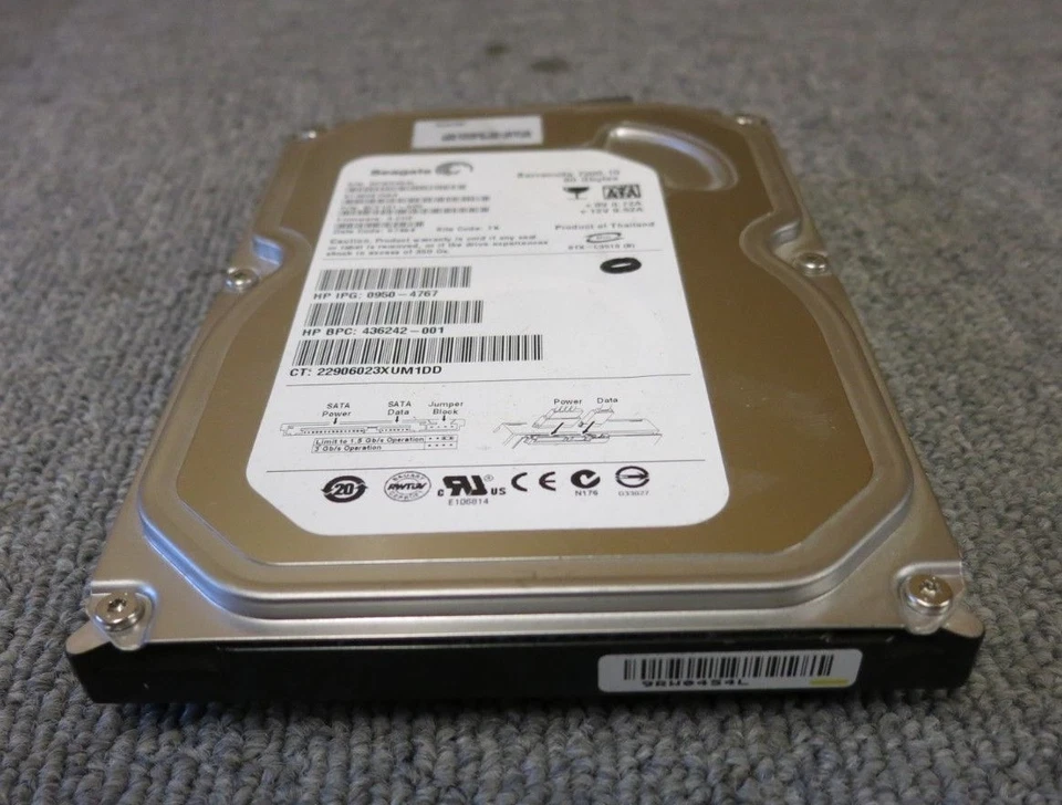 Seagate ST380815AS 9CY131-020 Barracuda 7200.10 80GB 7200RPM 8MB 3.5" ATA300 HDD - Image 2 of 4