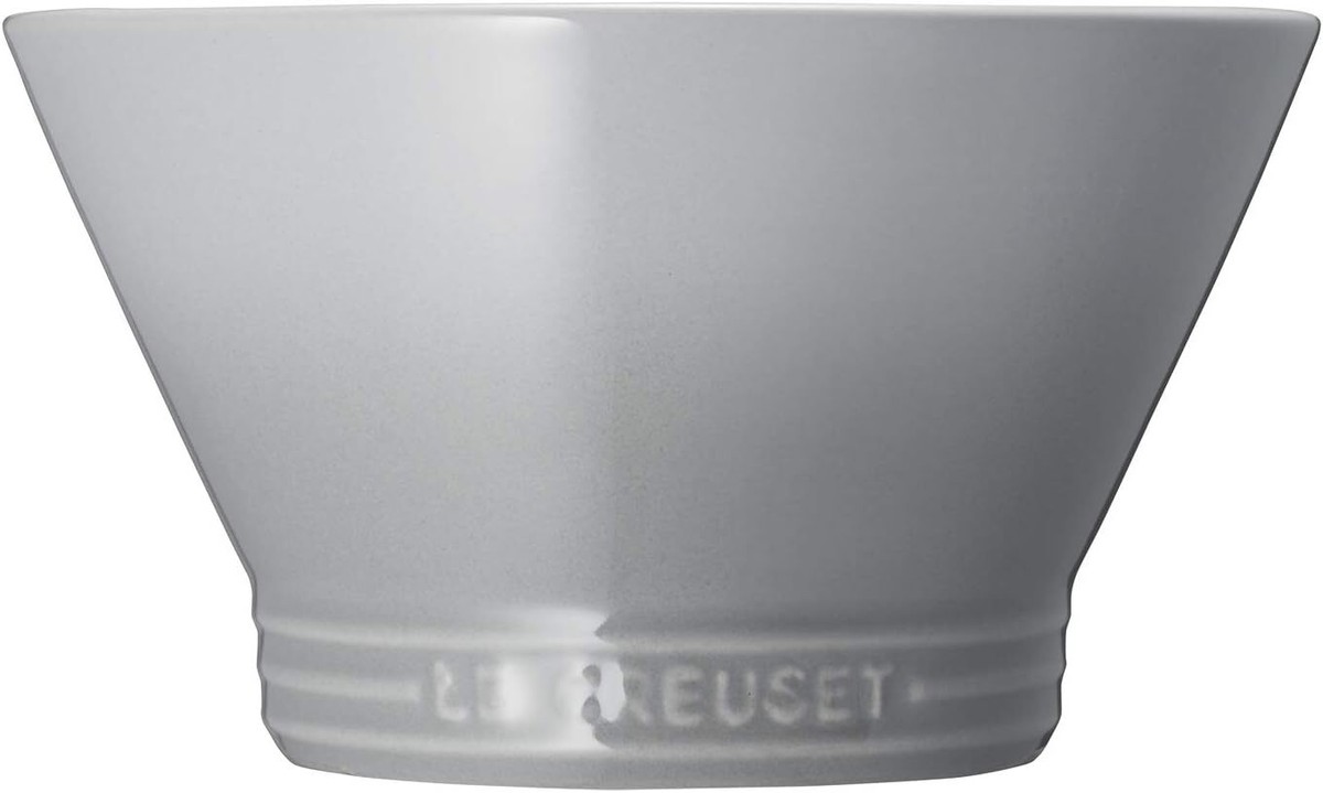Le Creuset Soup / Rice Large Bowl L Size 600 ml Mist Gray No Box