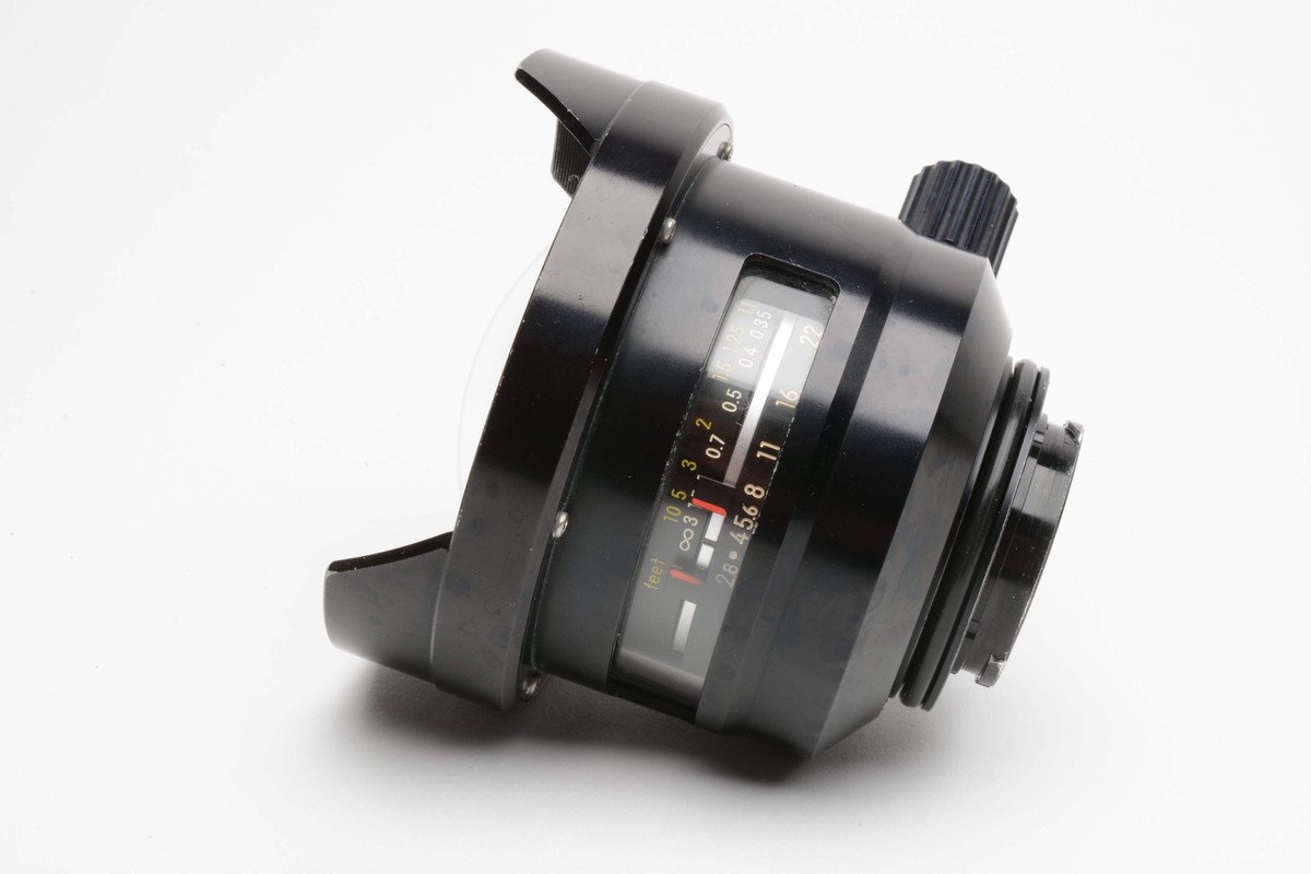 Nikon UW-Nikkor Nikonos 15mm f2.8 Lens w/Nikonos 15 Finder Nikon UW-Nikkor Nikonos 15mm f2.8 Lens w/Nikonos 15 Finder