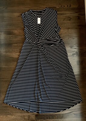 knee length dresses for ladies Banana Republic Black Strapless Asymmetric Midi Dress