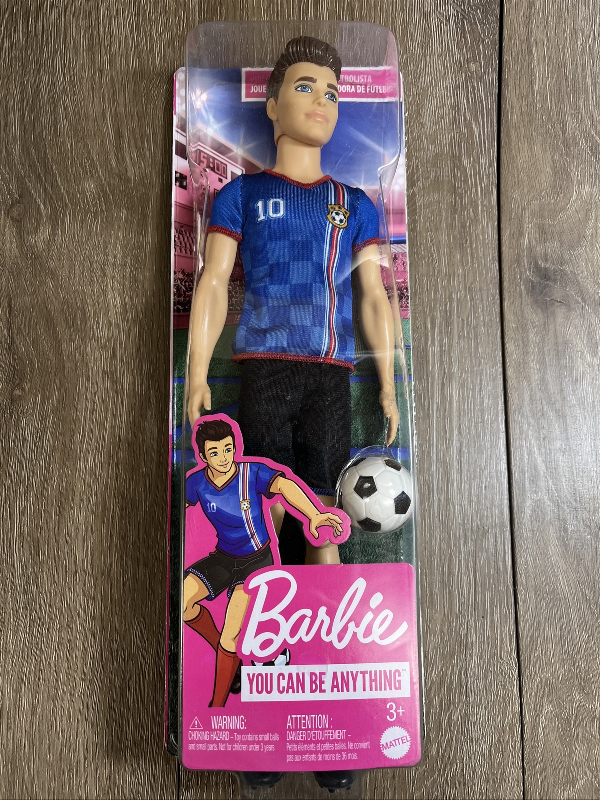 Barbie You Can Be Anything Careers Soccer Player Ken Doll 2021