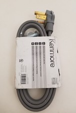 Kenmore. Electrical Dryer Cord 3 Prong 15000 Gray 30 AMP. 3 wire 5 ft New Others