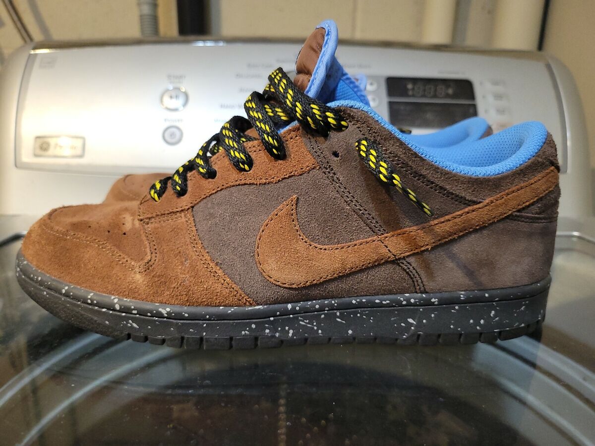 lave et eksperiment afbalanceret spektrum Nike Dunk Low CL Baroque Rustic Brown Blue Black 2007 Sneakers Sz 9  304714-228 | eBay