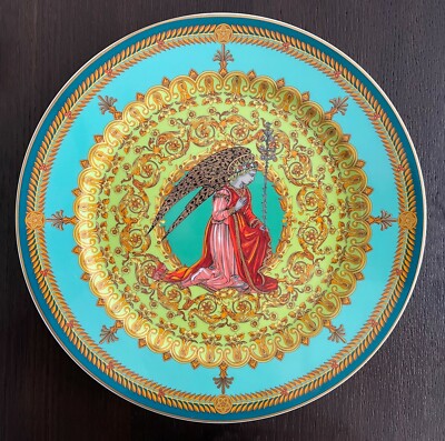 ROSENTHAL VERSACE L'Ange Gabriel limited edition 1995 plate Ø 12