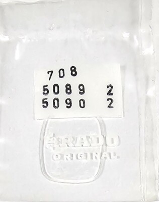 [1X] Rado 18 mm X 21 mm Kristall Original für 708.5089.2 90