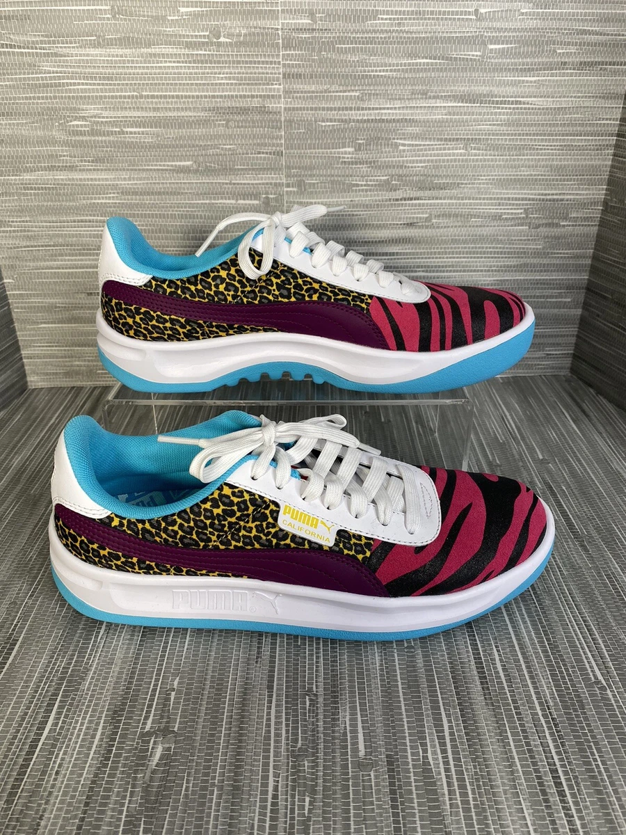 Puma zebra sales print shoes