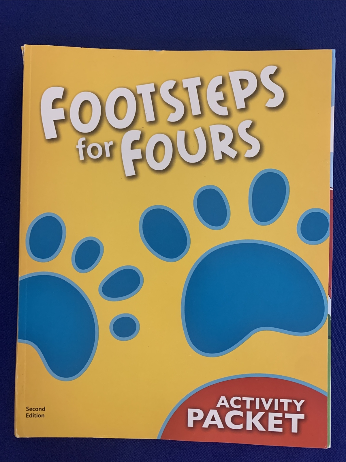 BJU Press Footsteps For Fours Set Of 5 Books Teacher And Student K4 BJU Press Footsteps For Fours Set Of 5 Books Teacher And Student K4