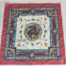 Vintage Wamcraft Southwestern Print Bandana 90s