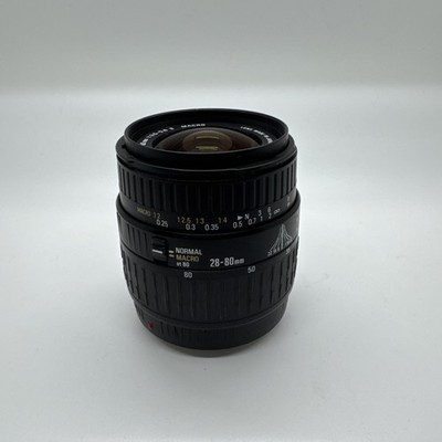 SIGMA Aspherical 28 80mm f/1:3.5 5.6 II MACRO ZOOM Lens