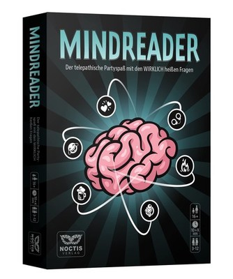 Mindreader  Das Partyspiel für einen witzigen Spieleabend mit Freunden  Karte...