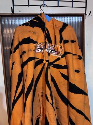 Hypland x Bleach Men's Tie Dye Ichigo Hoodie Size 2XL Orange