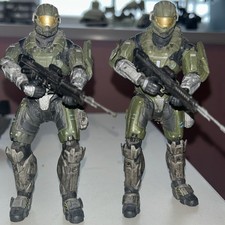 Halo Reach Hazop Spartans Green X2 Action Figures McFarlane Toys