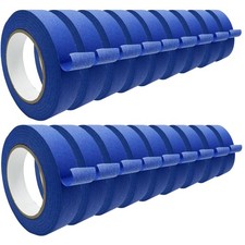 High-Quality Blue Masking Tape Set, 18 Rolls 0.94in x 60.1yd