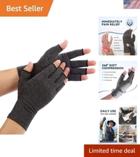 Breathable Arthritis Support Gloves with Easy Mobility - For Daily Use, Size M