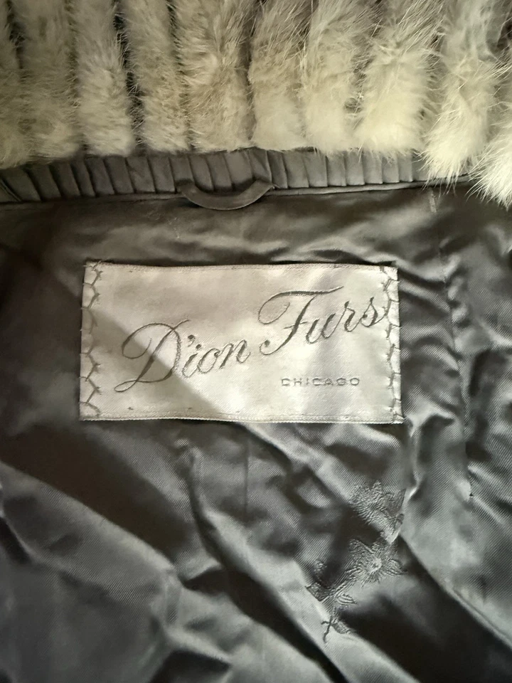 Abrigo de piel genuino vintage de pieles de Dion para hombre (XL) Foto 4 de 4