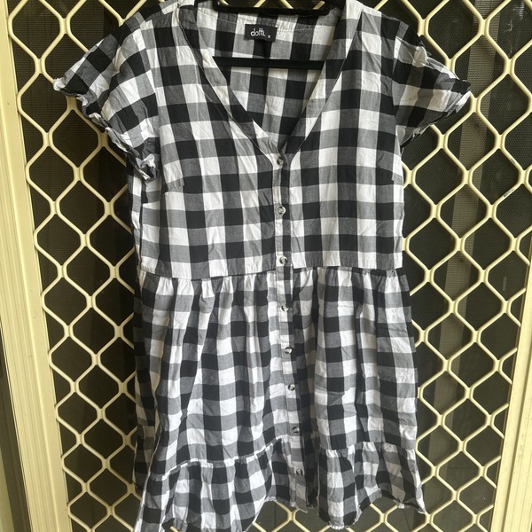 Dotti Size 10 Baby Doll Dress  With Pockets