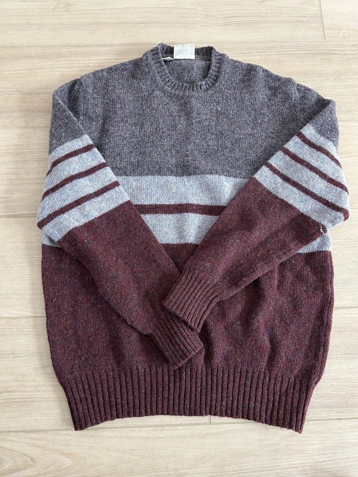 Giorgio di Firenze Italian 100% Virgin Wool Fisherman Sweater XL